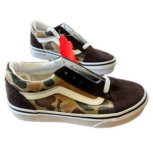 NWOB VANS Camo The Old Skool Skate Shoes 1